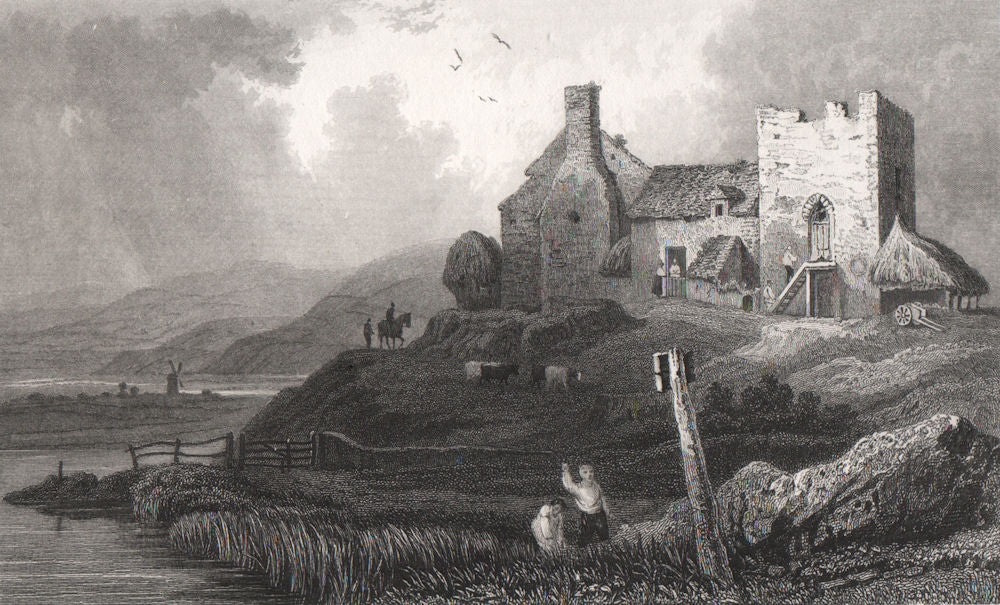 Plascrug, near Aberystwyth, Cardiganshire, Wales, by Henry Gastineau 1835